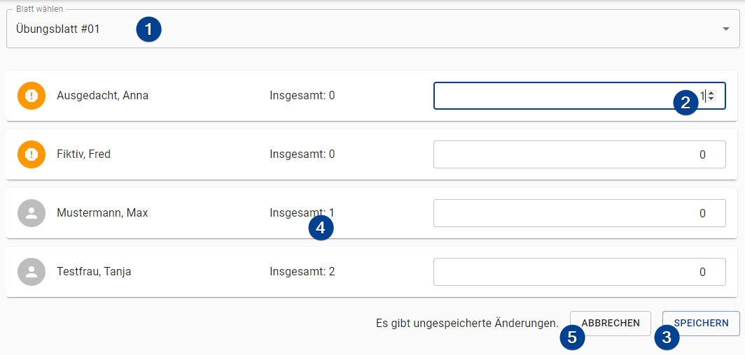 Presentations Page