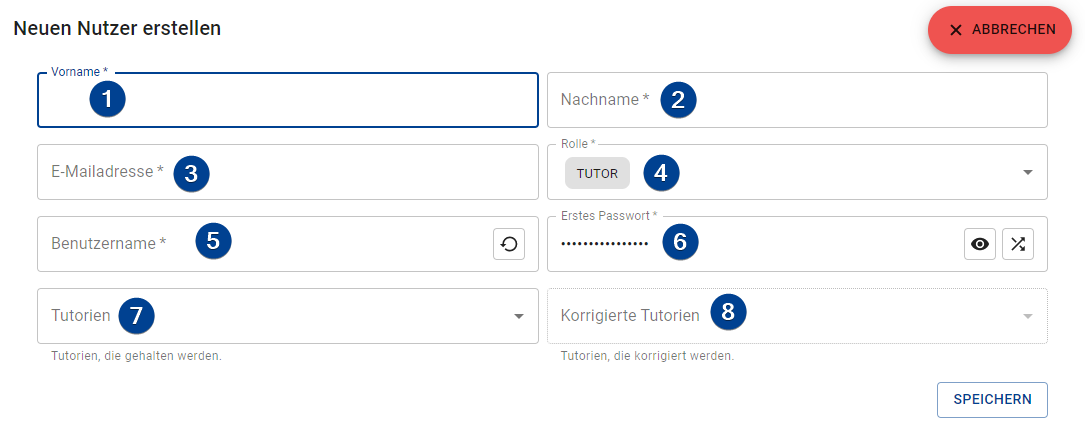 User Form